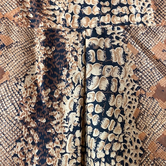 Vintage Metro Express Silk Blouse Sz M - Picture 6 of 6